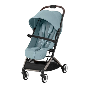 Картинка товара Прогулочная коляска Orfeo TPE Stormy Blue с дождевиком и бампером