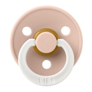 Картинка товара Пустышка латексная ночная BIBS Colour Glow - Blush, 0+