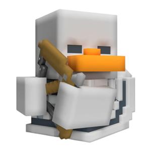 Картинка товара Фигурка-утка Tubbz Minecraft Skeleton