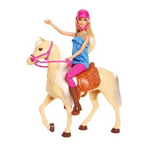 Картинка товара Кукла Barbie с лошадью