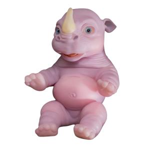 Картинка товара Игрушка-брелок «Носорог» коллекция «POP Nuts», 11 см лавандовый