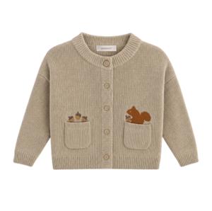 Картинка товара Кардиган детский Loomknits, бежевый