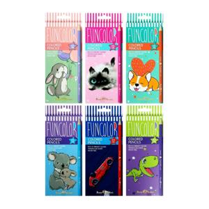 Картинка товара Цветные карандаши FunColor, 12 цветов