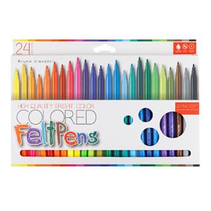 Картинка товара Фломастеры «Bright colors», 24 цвета