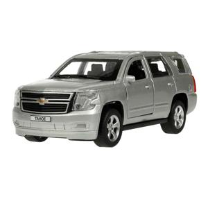 Картинка товара Коллекционная машинка Chevrolet Tahoe, серебристый 12 см