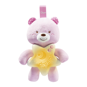 Картинка товара Игрушка-подвеска Chicco Медвежонок, розовый