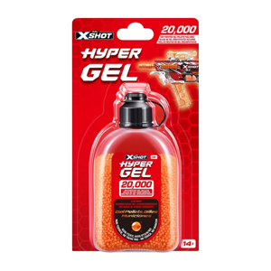 Картинка товара Набор гелевых гранул для бластеров «Hyper gel X-Shot» 20000 шт