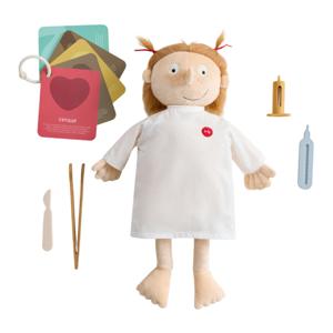 Картинка товара Мягкая игрушка кукла Funny anatomy, beige