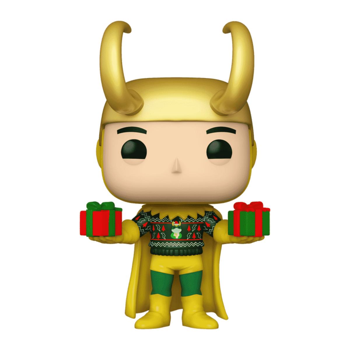 Фигурка Funko POP! Bobble Marvel Holiday Loki w/Sweater (MT) (Exc) (1322)  77448 FUNKO – купить по цене 2420 рублей с бесплатной доставкой по России