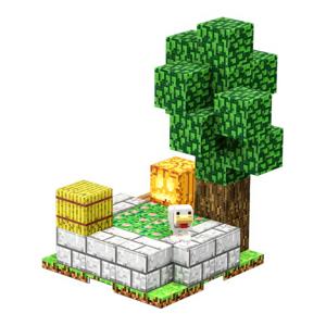 Картинка товара Магнитный конструктор Minecraft «Клумба», 32 детали