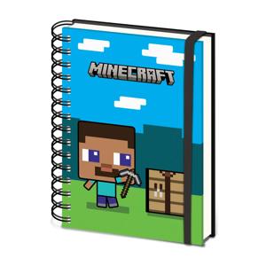 Картинка товара Записная книжка 3D Minecraft «Chibi Steve» A5 