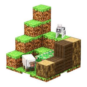 Картинка товара Магнитный конструктор Minecraft «Холм», 28 деталей