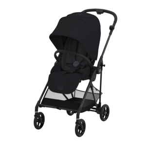 Картинка товара Прогулочная коляска Melio Carbon Magic Black с дождевиком 