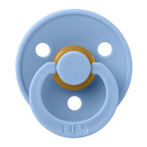 Картинка товара Пустышка латексная BIBS Colour - Sky Blue, 6 мес+