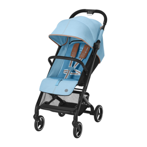 Картинка товара Прогулочная коляска Beezy Beach Blue с дождевиком и бампером