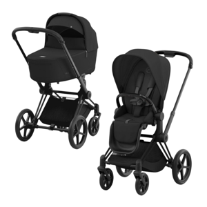 Картинка товара Коляска 2 в 1 Cybex Priam IV Matt Black Sepia Black 
