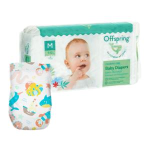 Картинка товара Подгузники Offspring «Карибы», M 6-10 кг