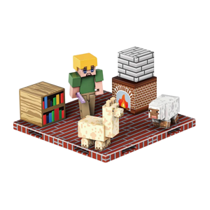 Картинка товара Магнитный конструктор Minecraft «Камин Майнкрафт», 32 детали