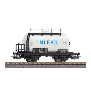 Картинка товара Модель вагона для игрушечной железной дороги «Цистерна MLEKO ČSD III»
