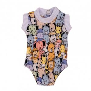 Картинка товара Боди с коротким рукавом «Зу» для куклы коллекции Magic Baby, 19 см