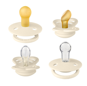 Картинка товара Набор пустышек BIBS Try-it Ivory, 0+