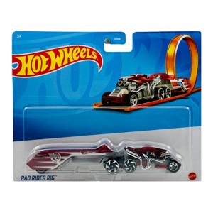 Картинка товара Hot Wheels Тягач с прицепом Rad Rider Rig