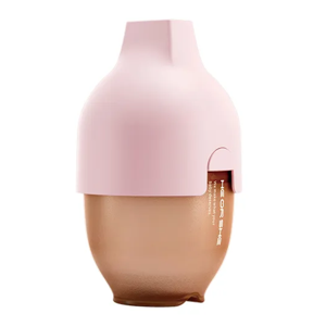 Картинка товара Бутылочка HEORSHE силиконовая с соской Pink 160 мл