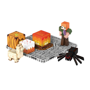 Картинка товара Магнитный конструктор Minecraft «Вечеринка у костра», 28 деталей