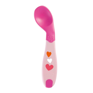 Картинка товара Ложка Chicco Baby's First Spoon, розовая 8 мес+