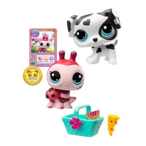 Картинка товара Игровой набор Littlest Pet Shop «Пара друзей»: Далматинец и Божья коровка