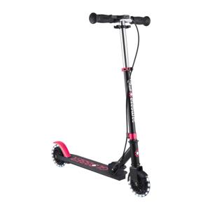 Картинка товара Самокат Globber Flow Element Junior Lights, черно-розовый 