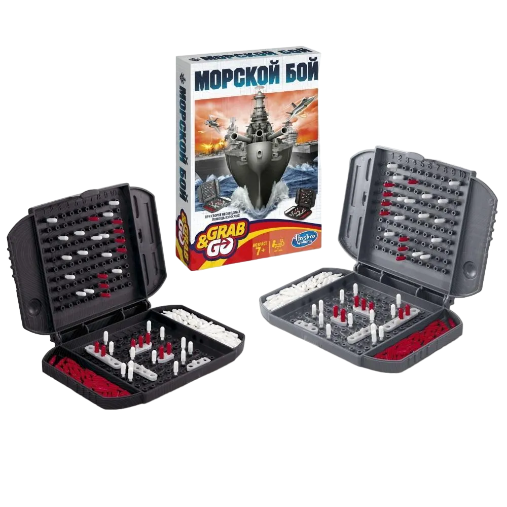 Настольная игра «Морской бой» Hasbro – купить по цене 1740 рублей с  бесплатной доставкой по России