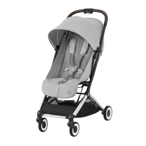 Картинка товара Прогулочная коляска Orfeo BLK Fog Grey с дождевиком и бампером