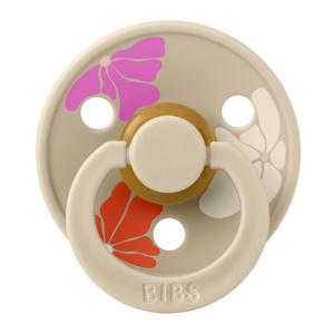 Картинка товара Пустышка латексная BIBS Studio Colour - Morning Bloom - Vanilla, 6 мес+