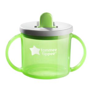 Картинка товара Чашка-непроливайка Tommee Tippee, зеленый 190 мл 4 мес+