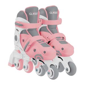 Картинка товара Роликовые коньки Globber Learning Skates 2 в 1, 26-29 пастельно-розовый