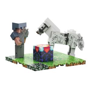 Картинка товара Магнитный конструктор «Фигурка Minecraft с лошадью»