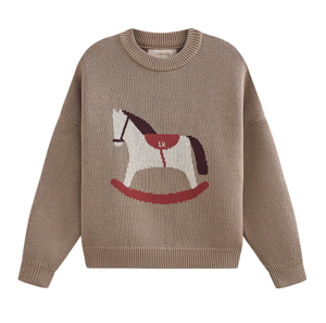 Картинка товара Свитер детский Loomknits, Кофейный