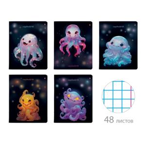 Картинка товара Комплект тетрадей «Octopus Party», 48 листов клетка