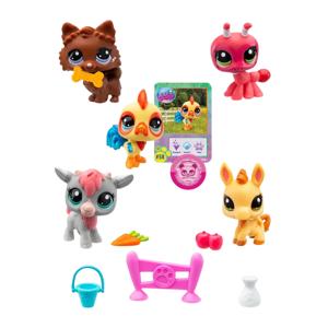 Картинка товара Игровой набор Littlest Pet Shop «Ферма»: пять фигурок мини-животных с аксессуарами