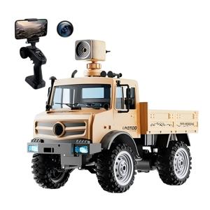 Картинка товара Радиоуправляемая машинка WPL Следопыт с FPV HD WIFI камерой 1:16 песочная 