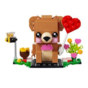 Картинка товара Конструктор LEGO Brickheadz «Мишка на День св. Валентина»