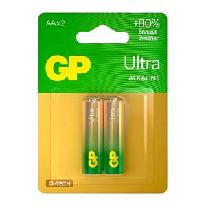 Картинка товара Батарейка LR 6 GP Ultra G-Tech (АА), 2 шт