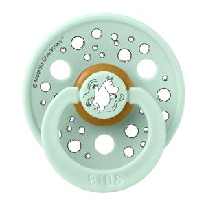 Картинка товара Пустышка латексная BIBS x Moomin Colour - Sailing - Nordic Mint, 6 мес+