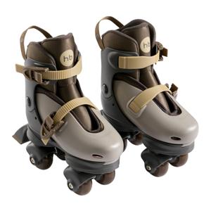 Картинка товара Раздвижные роликовые коньки VIBERS graphite & brown, S 31 - 34