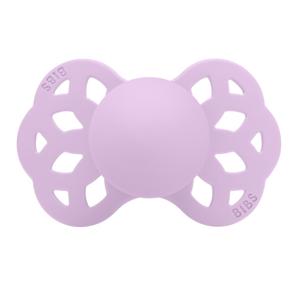 Картинка товара Пустышка силиконовая BIBS Infinity Symmetrical - Violet Sky, 6 мес+