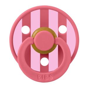 Картинка товара Пустышка латексная BIBS Studio Colour - Block - Coral Baby Pink, 0+