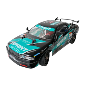 Картинка товара Радиоуправляемая машина RACING & DRIFT черно-зеленая 4WD 1:14