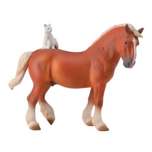 Картинка товара Фигурка Лошадь с кошкой, XL