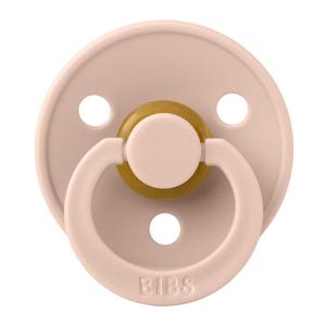 Картинка товара Пустышка латексная BIBS Colour Anatomical - Blush, 0+ 